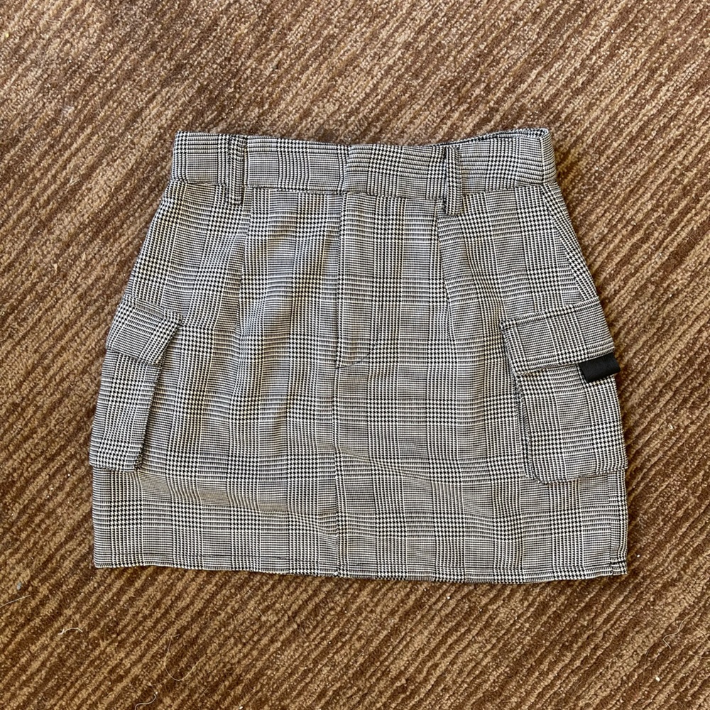 Plaid Mini Skirt